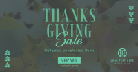 Thanksgiving Leaves Sale Facebook ad Image Preview