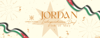 Jordan Independence Ribbon Facebook cover Image Preview