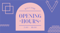 New Opening Hours Facebook Event Cover Image Preview