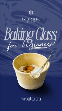 Beginner Baking Class Video Image Preview