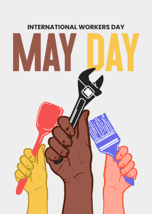 Celebrate Our Heroes on May Day Poster Image Preview