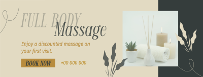 Relaxing Massage Therapy Facebook cover Image Preview
