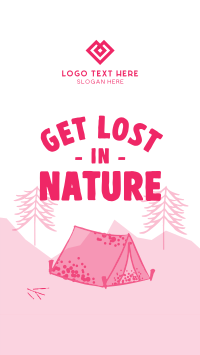 Lost in Nature Facebook story Image Preview