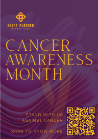 Cancer Awareness Month Poster Image Preview