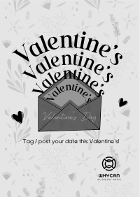 Valentine's Envelope Poster Image Preview