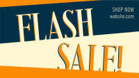 Flash Sale Stack Facebook Event Cover Design