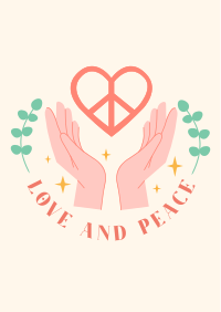 Love and Peace Flyer Design