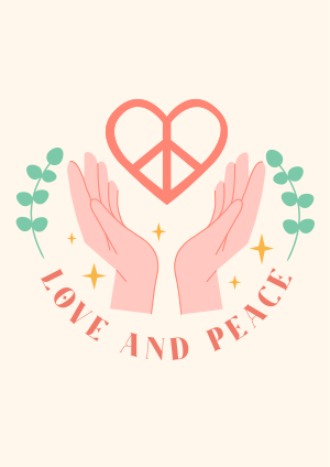 Love and Peace Flyer Image Preview