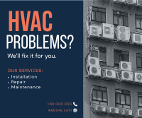 Serving You Excellent HVAC Service Facebook post Image Preview