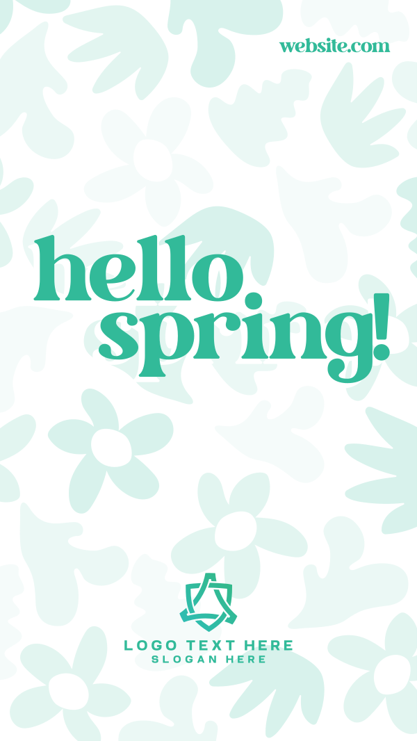 Spring Patches Facebook Story Design