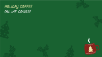 Holiday Mug Zoom Background Image Preview