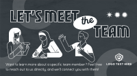 Meet Team Employee Facebook event cover Image Preview