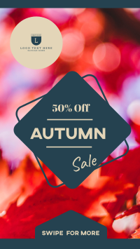 Autumn Sale Instagram Story Design