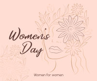  Aesthetic Women's Day Facebook Post Design