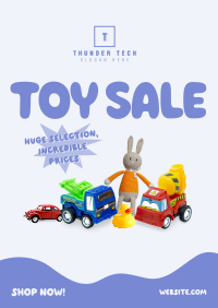 Huge Toy Sale Poster Image Preview