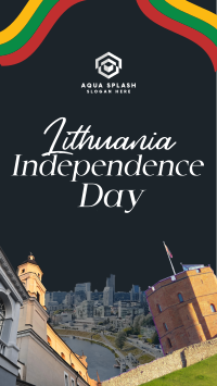 Rustic Lithuanian Independence Day TikTok Video Image Preview