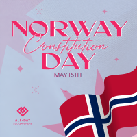 Flag Norway Day Instagram Post Image Preview