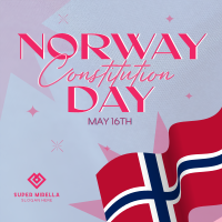 Flag Norway Day Instagram post Image Preview