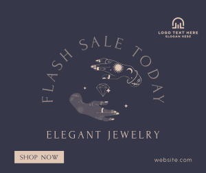 Jewelry Flash Sale Facebook post Image Preview