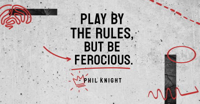 Play by the Rules Facebook ad Image Preview