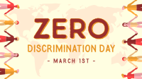 Zero Discrimination Celebration Animation Design