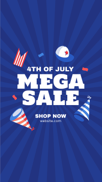 Independence Mega Sale Instagram Reel Preview