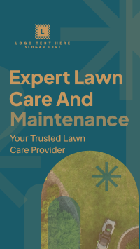 Expert Lawn Maintenance Instagram Reel Preview