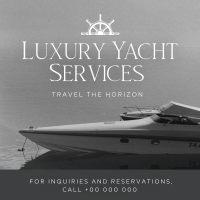Luxury Yacht Services Instagram Post Image Preview