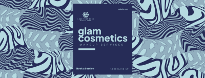 Cosmetic Glam Facebook cover Image Preview