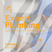 Doing Clean Plumbing Works Instagram post Image Preview