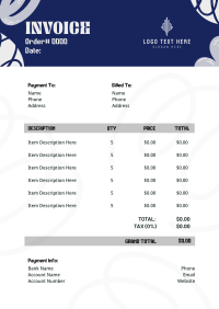 Quirky Creative Business Invoice Design