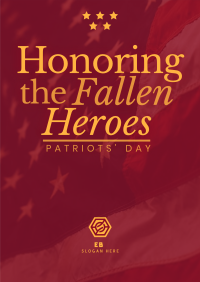 Honoring Fallen Soldiers Poster Image Preview
