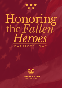 Honoring Fallen Soldiers Poster Image Preview