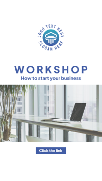 Workshop Business Instagram story Image Preview
