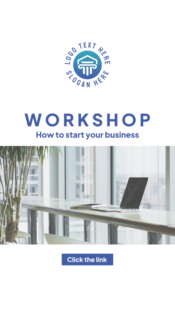 Workshop Business Instagram Story Design Image Preview