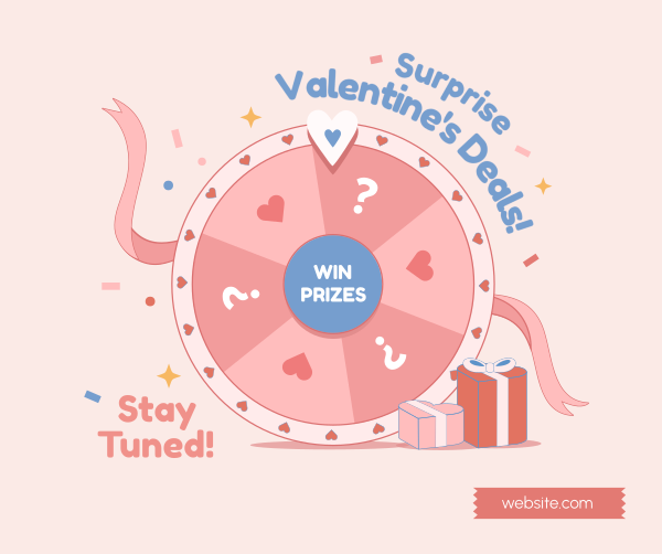 Valentine Promo Facebook Post Design Image Preview