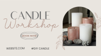 Candle Light Facebook event cover Image Preview