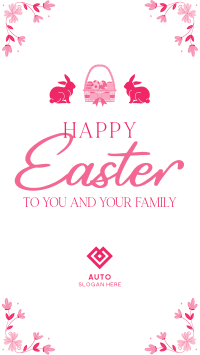 Easter Bunny Instagram Reel Design