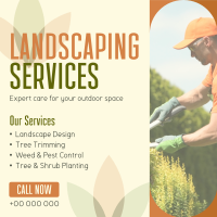 Professional Landscape Services Instagram post Image Preview