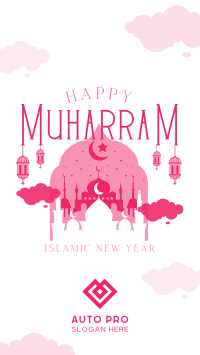 Peaceful and Happy Muharram Instagram story Image Preview