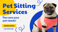 Puppy Sitting Service Facebook event cover Image Preview