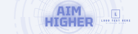Aim Higher LinkedIn banner Image Preview