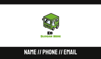 Cube Automotive Van Truck Business Card Image Preview