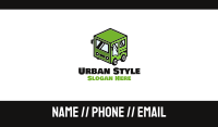 Cube Automotive Van Truck Business Card Image Preview