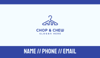 Urban Hanger Outline Business Card Image Preview