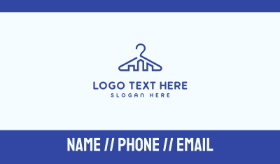 Urban Hanger Outline Business Card Image Preview