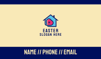Stay At Home Heart Business Card Image Preview