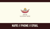 Mexican Sombrero Hat Business Card Image Preview