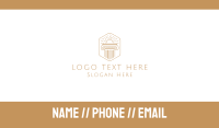 Elegant Greek Pillar Business Card Image Preview