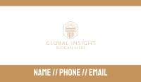 Elegant Greek Pillar Business Card Image Preview